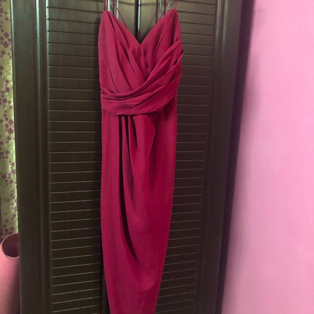 Rosy pink dress - Picture 3 of 5